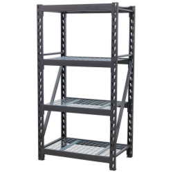 Sealey AP6372 Heavy-Duty Racking Unit &#x2B; 4 Mesh Shelves 640kg Cap Per Level 978mm