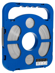 Taśma stalowa 19x0.7mm F207 nierdzewna 50m