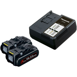 Panasonic EYC953B32 EYC954B32 Battery &amp; Charger Kit 18V 2 x 3.0Ah Li-ion