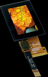 EA TFT009-81AITC TFT display 0.96", 160x80 dot, SPI, touch