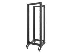 Stojak instalacyjny OPEN RACK 19 LANBERG 32U 600x800 czarny OR01-6832-B