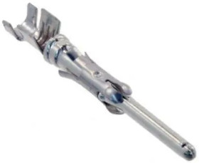 Pin contact, 0.8-2.0 mm², AWG 18-14, crimp connection, tin-plated, 1-66361-2