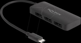 88041 Adapter, USB-C &gt; 3x DP, 4K 60Hz, MST