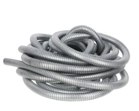 Rura ochronna stalowa pokryta PCV WOT 7 czarna E03DK-10030202101 /10m/