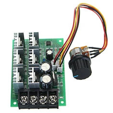 3 szt. DC 9-55V 40A 2000W PWM DC regulator prędkości silnika/pompy Wysokiej mocy kontroler prędkości 9V 12V 24V 36V 48V