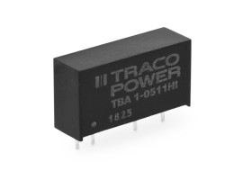Przetwornica DC-DC, 1W, Uwe 21,6→ 26,4 V DC, Uwy ±15V dc, Iwy ±33mA, TRACOPOWER