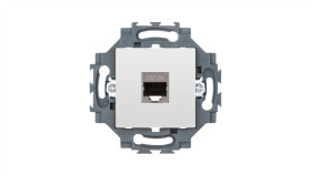 Gniazdo Komputerowe Rj45 Cat.5E Ftp, Białe, Dahlia Gw35272w