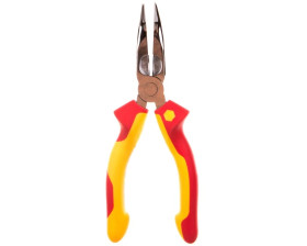 Szczypce półokrągłe płaskoszczypy z ostrzem zakrzywionym 160mm izolowane 1000V 26728