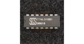 74LS10 (T74LS10B1) three input NAND gates - SGS