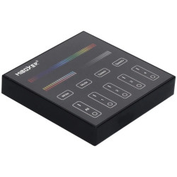 Panel MiLight 4strefy RGB+CCT czarny bat sterownik B4B