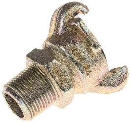 Szybkozłączka pneumatyczna RS PRO NPT 3/4 męskie rodzaj Męski Gwintowany Żelazo 3/4in