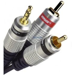 kabel 3.5 wtyk - 2 RCA wtyk 1.5m VITALCO