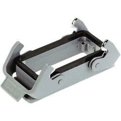 Harting 09 30 016 0301 Han&#xAE; 16 B Base Panel Housing Bulkhead 2 Lever