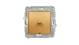 Mini Łącznik Dwubiegunowy /0-1/ W Stylu Amerykańskim Złoty 29Mwpus-9