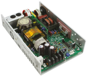 Zasilacz impulsowy nap. wyjściowe: 24V dc 180W 1 wyjście nap. wejściowe: 85 → 264V ac Montaż w obudowie SL Power