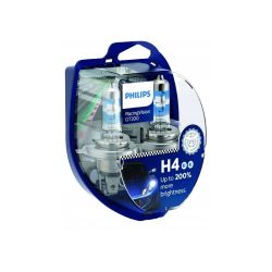 Żarówka H4 12V 55W PHILIPS Racing Vision GT200 +200% Światła - kpl. 2szt