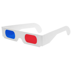 Anaglyph 3D Glasses (red/blue)