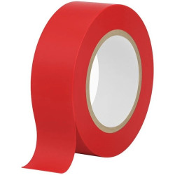 Taśma izolacyjna PVC 15mm x 10m ERKO czerwona