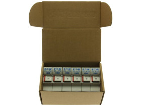 Podstawa bezpiecznikowa wkładka cylindryczna 14x51 3p 50A 690 Vac wskaźnik 3 Pole 14x51 MFH Neon Indicator CH143DIU EATON