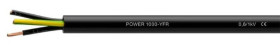 Przewód zasilający POWER 1000-YFR 7G0,75 uniepalniony czarny 0,6/1kV 18191156 /bębnowy/