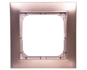 IMPRESJA Ramka pojedyncza złoty metalik R-1Y/28