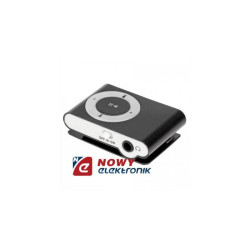 Odtwarzacz MP3 QUER z czyt.czar z czytnikiem kart czarny