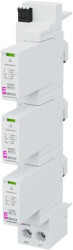 Ogranicznik przepięć typ T1+T2 (B+C) ETITEC M60 T12 300/12,5 3+1 RC na szyny prądowe 60 mm TT/TNS 002440853