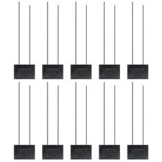 10 szt. CBB61 450V 20μF Początkowa kondensatora elektrolitycznego CBB dla wentylatora AC, kondensatora silnika CBB dla pracy, 45