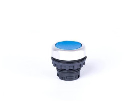 Przycisk sterowniczy fi22,3 płaski z samopowrotem niebieski Ex9P1 F b