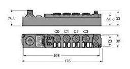 Moduł sprzęgający Turck SDNL-0404D-0004 6824225 1 szt.