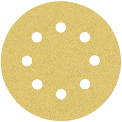 Bosch 2608900796 EXPERT C470 Router Sandpaper 5 pcs Grit 80 Ø115 mm Fast Velcro