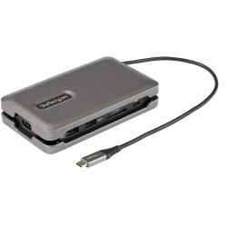 Stacja dokująca, magistrala: USB-C, 3840 x 2160, USB: 3, typ: USB A, USB C, standard: USB 3.2