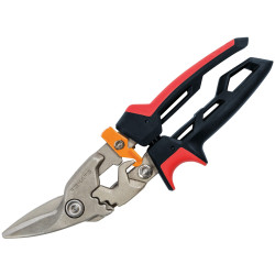 Fiskars 1027209 PowerGear&#x2122; Aviation Snips Left Cut 250mm (10in)