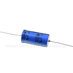 Kondensator 22uF/450V Axial IC