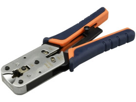 Zaciskarka wtyków modularnych 8p HT-L2182R czołowa profesjonalna NEKU