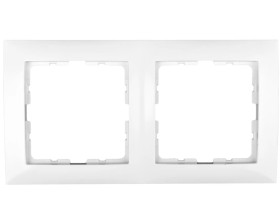 Berker B.Kwadrat Ramka podwójna śnieżnobiała 5310128989