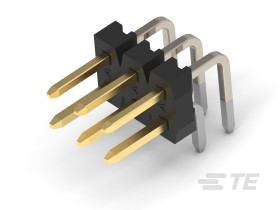 Listwa stykowa PCB 8-pinowe AMPMODU raster: 2 mm Kąt prosty 2-rzędowe TE Connectivity Do montażu na płytce drukowanej125