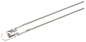 LED, THT, czerwona, 2-Pin, 1,9 V, 45°, Broadcom