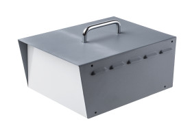 Obudowa urządzeń elektronicznych Stal wysokość zew: 121 mm szerokość zew: 197 mm długość zew: 281 mm IP30 248 x 197 x