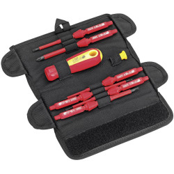 Cimco 117860 VDE Screwdriver Set 8-Piece Insulated With Nylon Bag