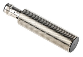 Czujnik zbliżeniowy M18 Indukcyjny 8 mm Omron Wpuszczany 12 → 24 V DC długość 61mm Gwintowany
