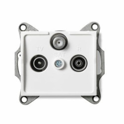 Kanlux Mowion LOGI 02-1350-002 biały Gniazdo RTV-SAT końcowe