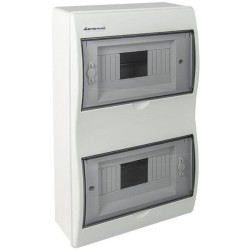 Rozdzielnica n/t RN-16 Fala (N+PE) IP40 403x238x95mm, biała | 7.4 Elektro-Plast Opatówek