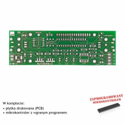 Radio FM z RDS, AVT5540 - PCB i mikroprocesor do projektu AVT 5540