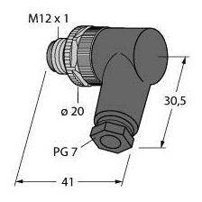 Turck 69011 Złącze niekonfekcjonowane czujnika/aktuatora 1 szt.