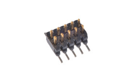 Złącze szpilkowe 10-pinowe raster: 1.0mm 2-rzędowe Samtec Montaż powierzchniowy 2.5A
