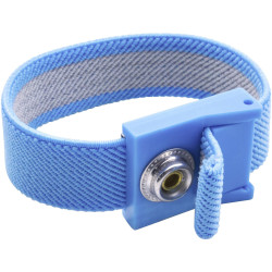 Quadrios 1903EC034 ESD wrist strap Blue 10 mm stud and socket