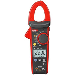 Multimetr cęgowy z autozakresem, pomiarem True RMS i funkcją wykrywania pola elektrycznego NCV miernik uniwersalny z wyświetlacz