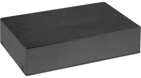 Obudowa ogólnego użytku Stop aluminium szerokość zew. 175 mm długość zew. 275 mm wys. zew. 65,5 mm RND IP66 Czarny