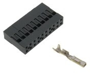 JS-D-20 Złącze do listew PH 2.54 mini-latch zaciskane na kable 2x10pin - 20-stykowe ( + terminale)